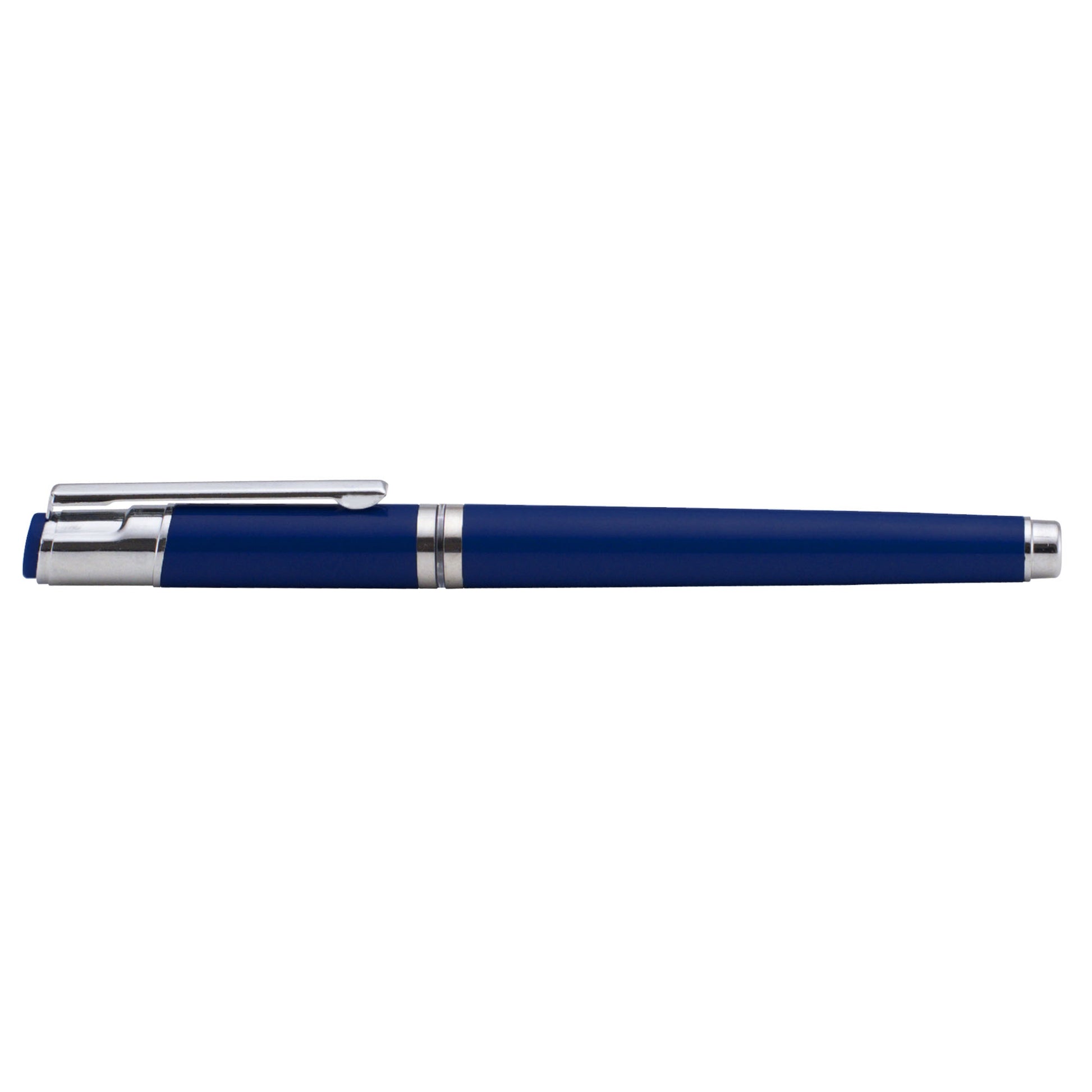 Dylan Gel Pen promotional pen in blue printed with your company logo