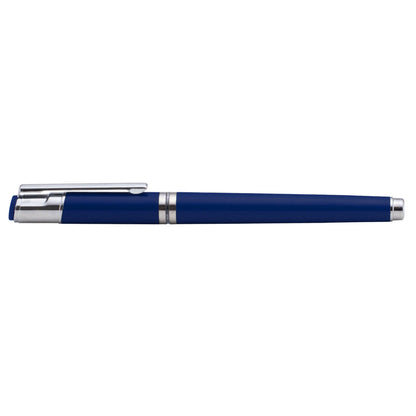 Dylan Gel Pen promotional pen in blue printed with your company logo