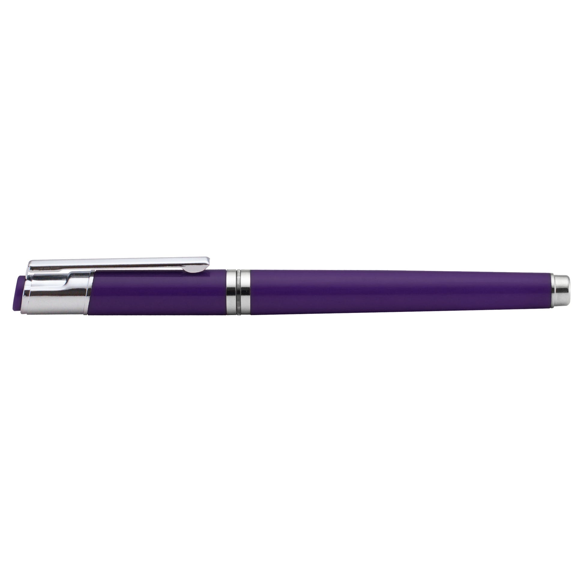 Dylan Gel Pen promotional pen in purple printed with your company logo