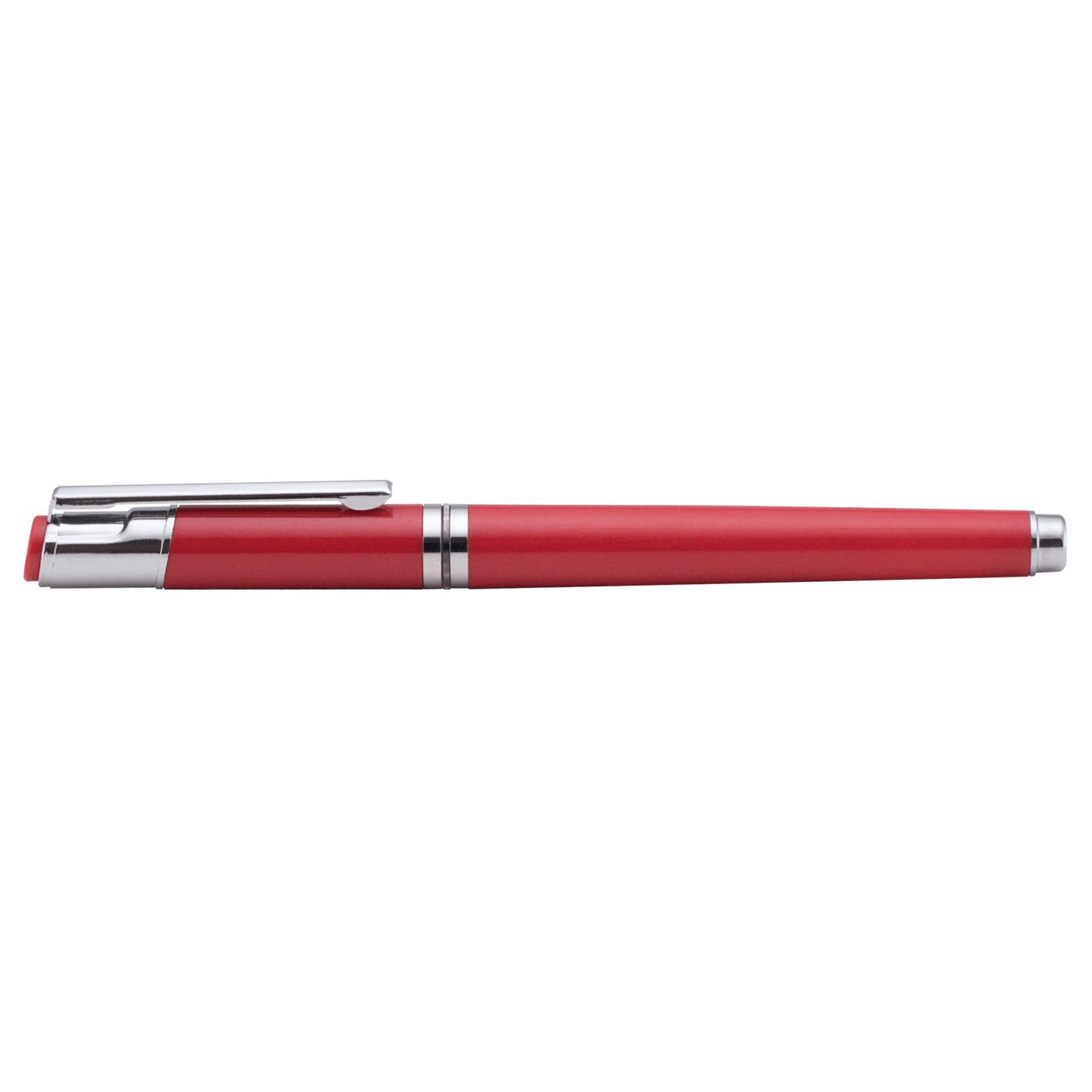 Dylan Gel Pen promotional pen in red printed with your company logo