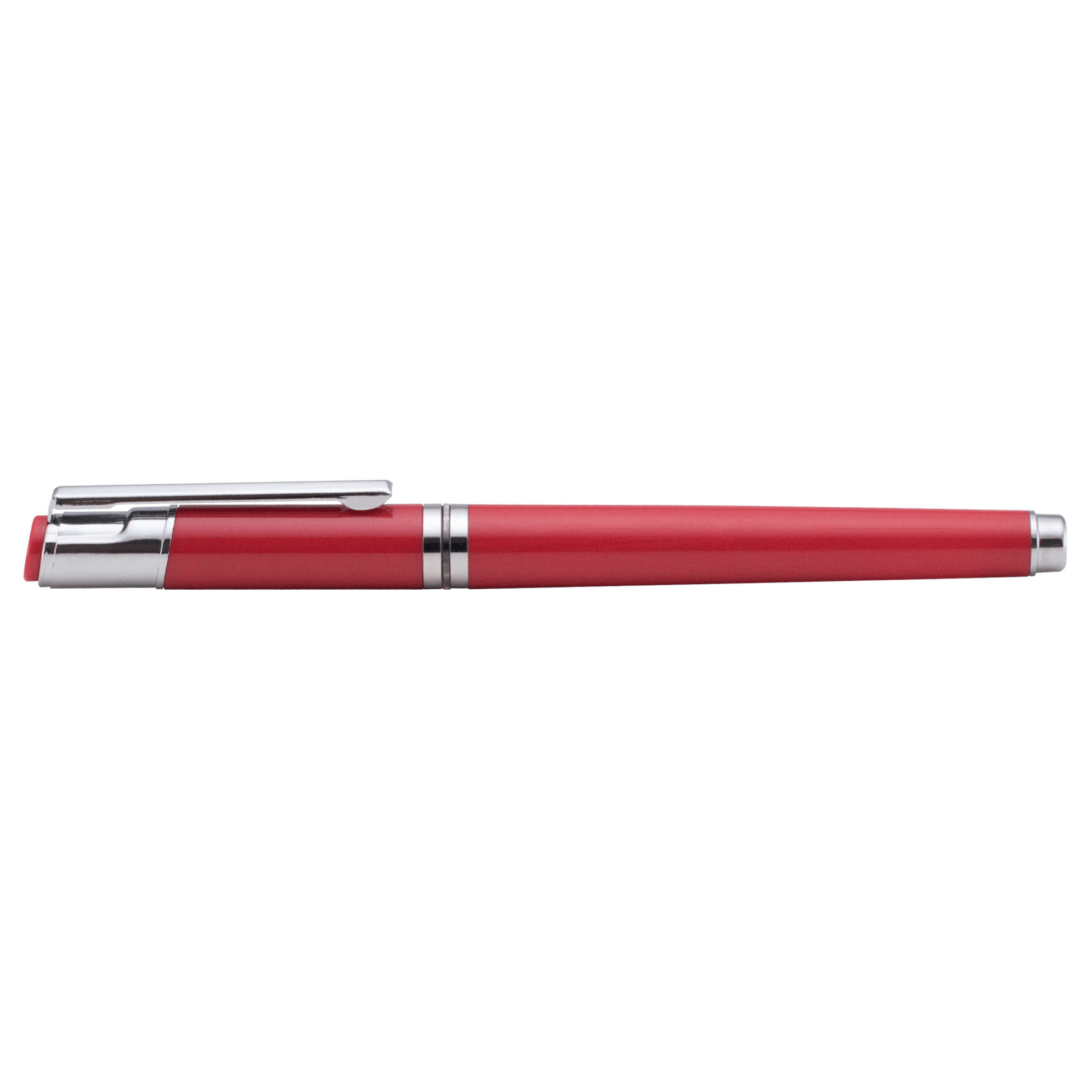 Dylan Gel Pen promotional pen in red printed with your company logo