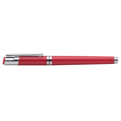 Dylan Gel Pen promotional pen in red printed with your company logo