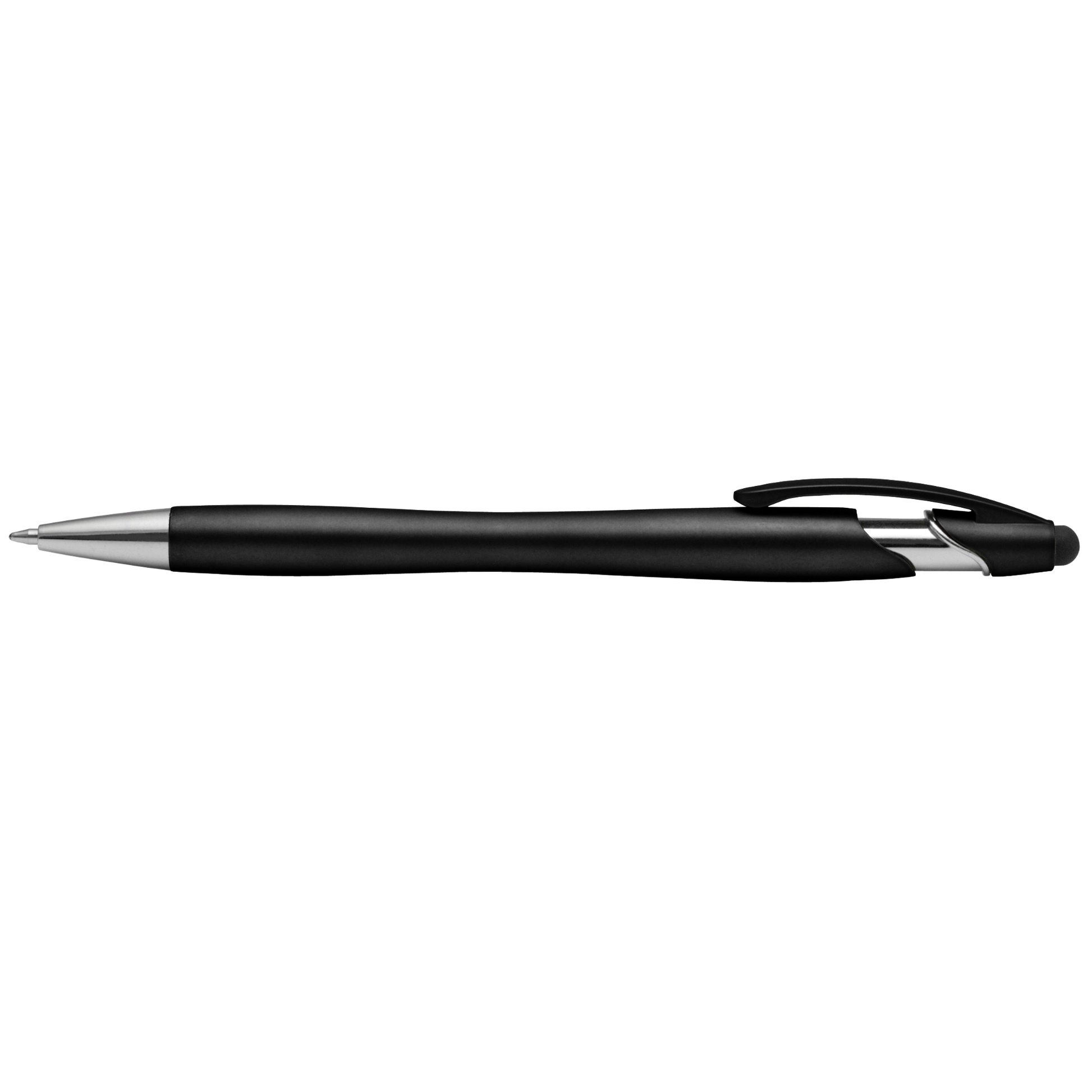 La Jolla Stylus Pen promotional pen in black printed with your company logo
