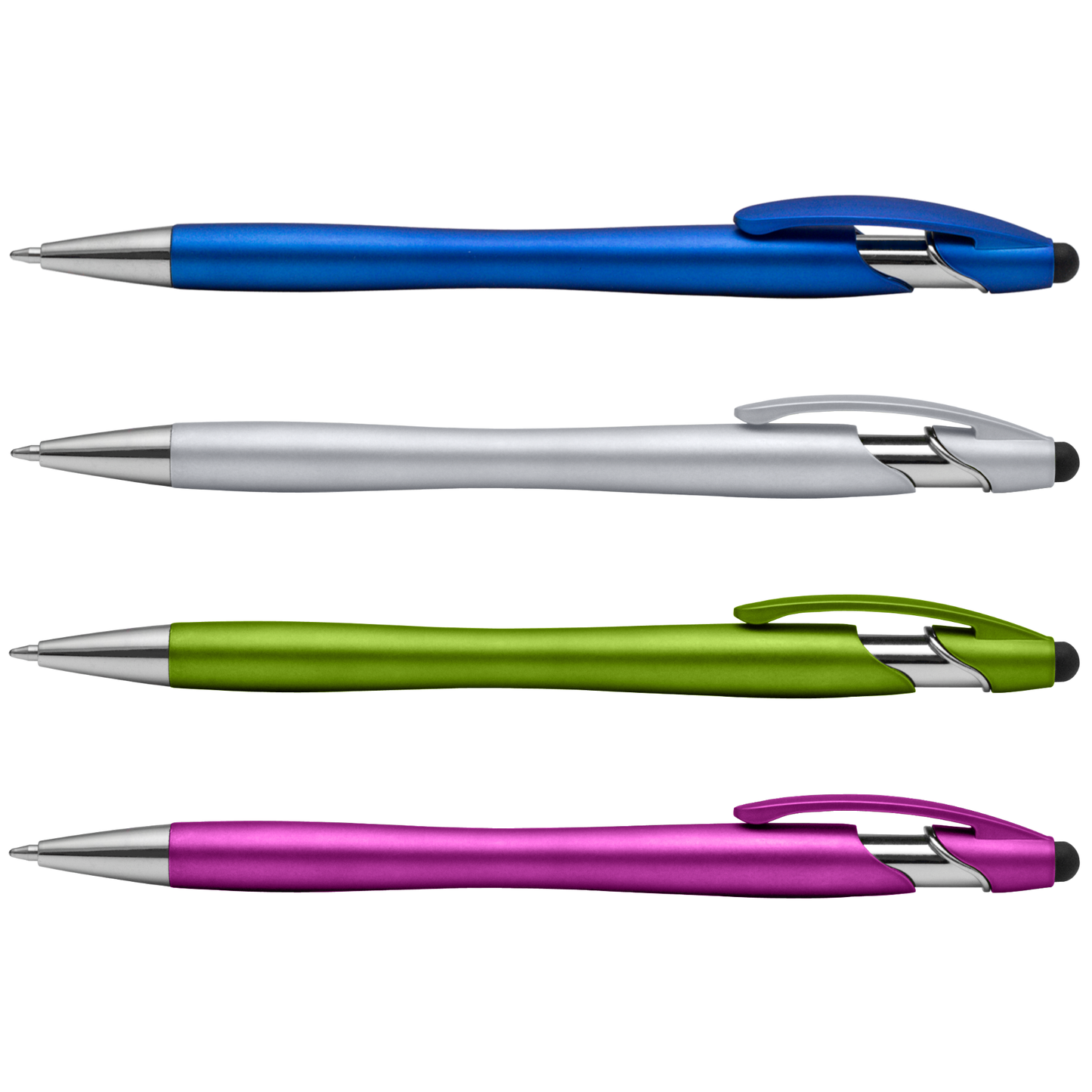 La Jolla Stylus Pen promotional pen in assorted colours printed with your company logo