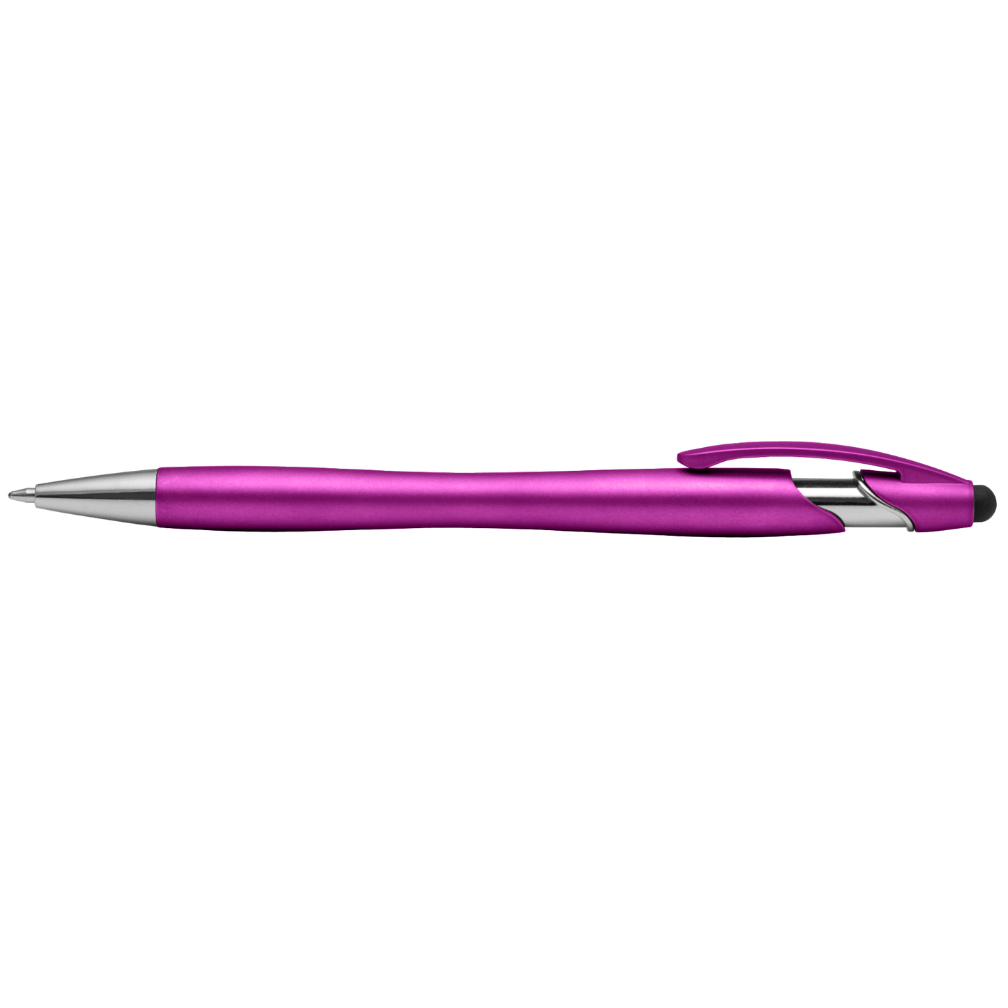 La Jolla Stylus Pen promotional pen in magenta printed with your company logo