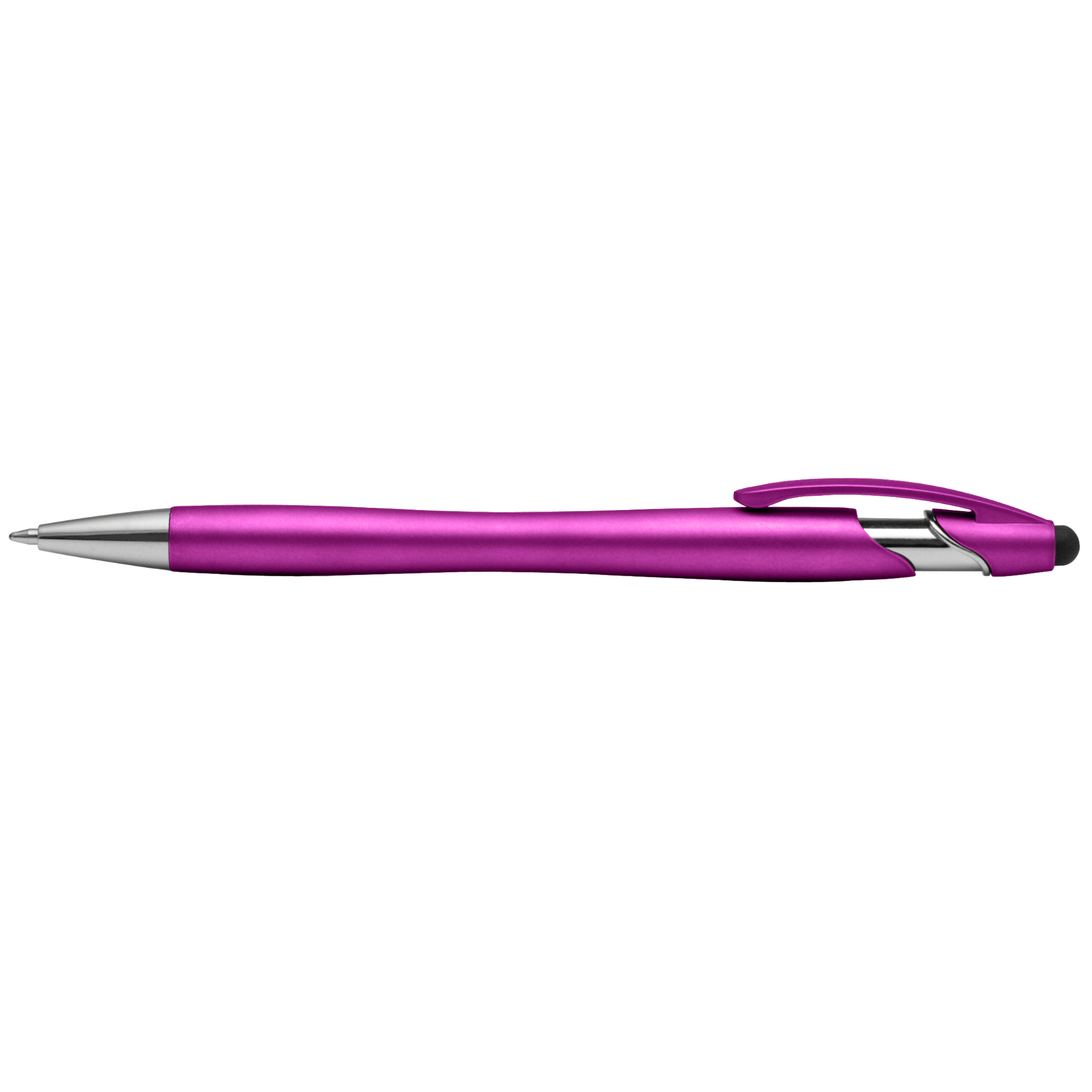 La Jolla Stylus Pen promotional pen in magenta printed with your company logo