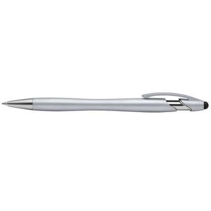 La Jolla Stylus Pen promotional pen in pink printed with your company logo