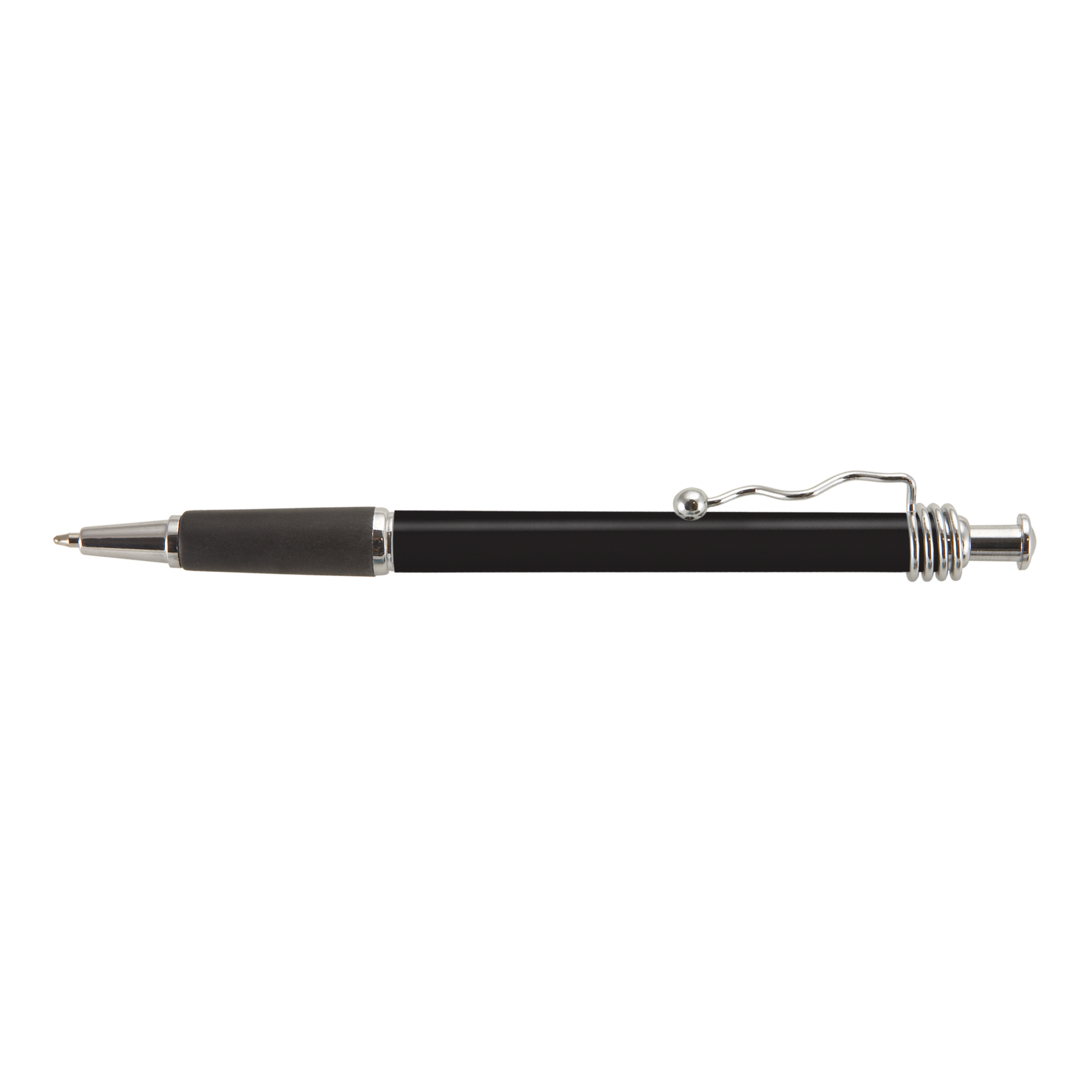 Monroe Pen promotional pen in black printed with your company logo
