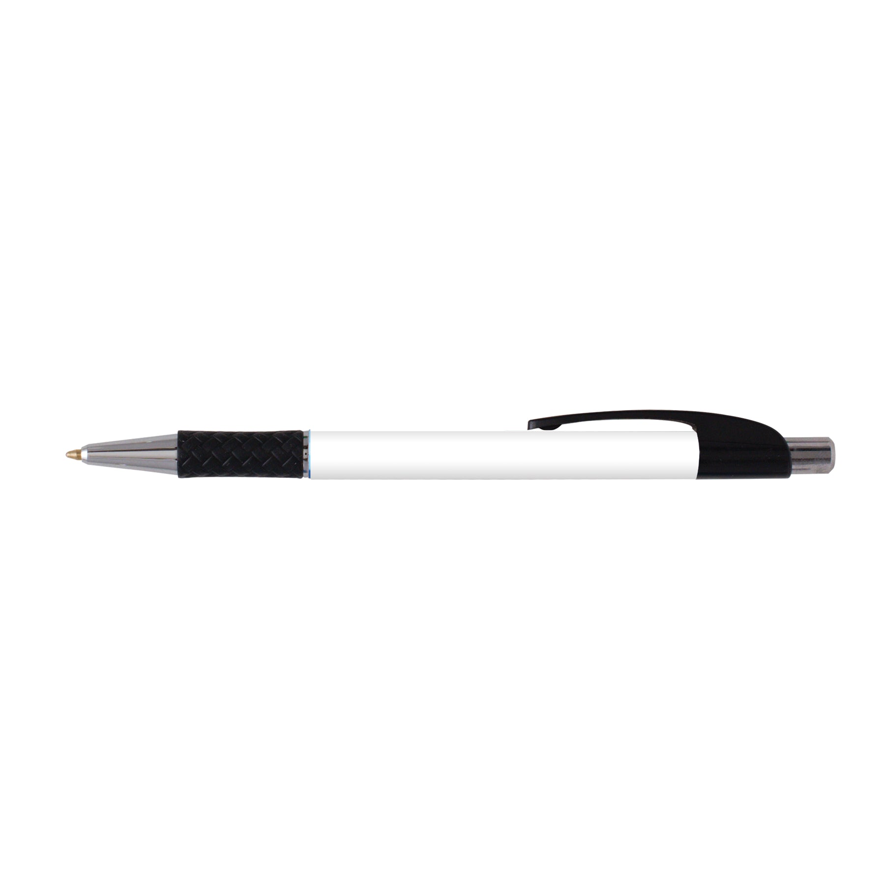 Lebeau Grip Pen promotional pen in black printed with your company logo