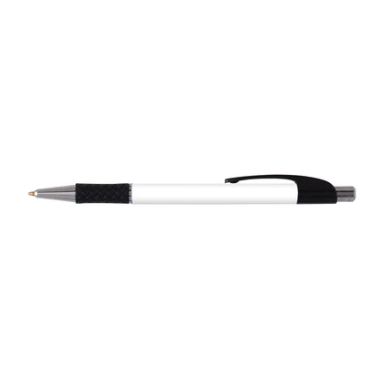 Lebeau Grip Pen promotional pen in black printed with your company logo