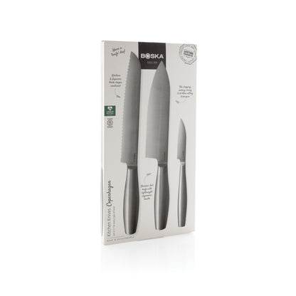 BOSKA Kitchen Knives Copenhagen, set of 3