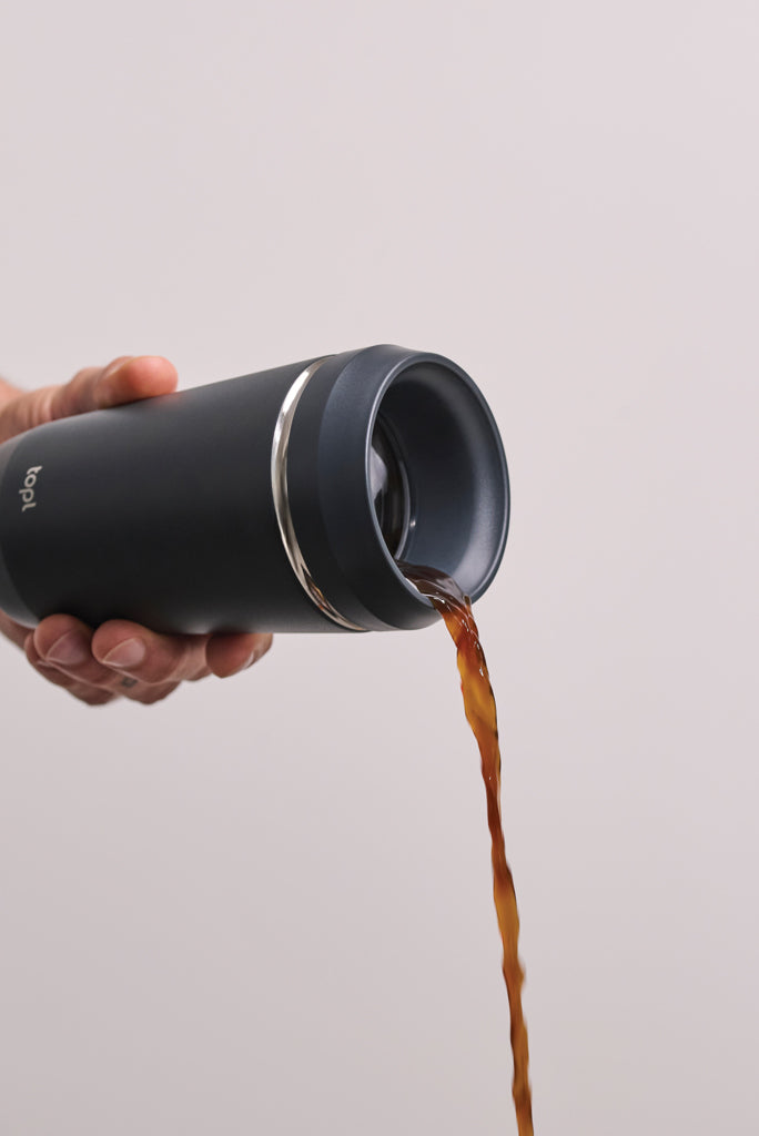Topl Recycled Steel To Go Tumbler Patented 360 Lid 354ml