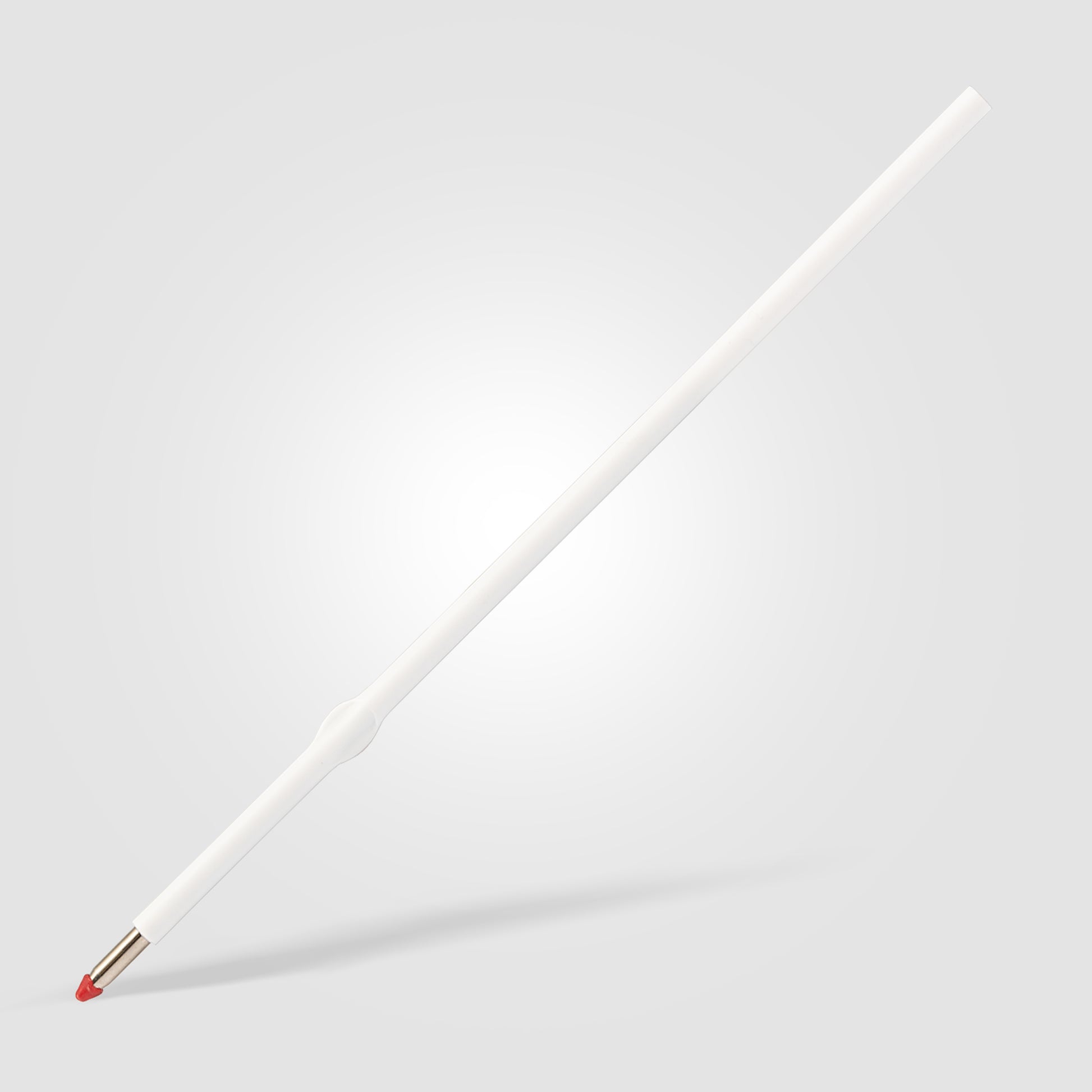 Avalon Pen Ink Refill promotional pen in white printed with your company logo