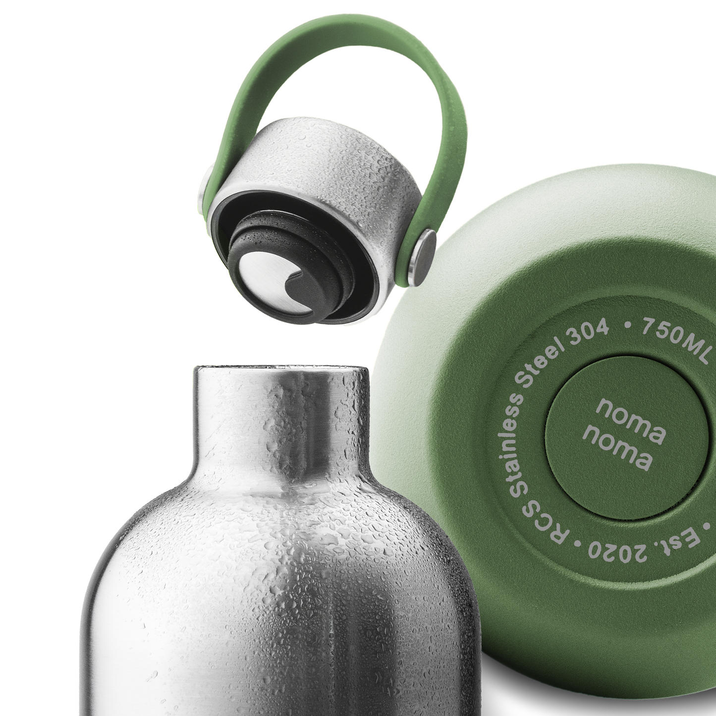 Gourde en acier inoxydable (Smoothie vert) – 1000 ml