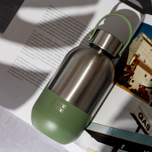 Stainless Steel Drinking Bottle (Smoothie Green) – 500ml