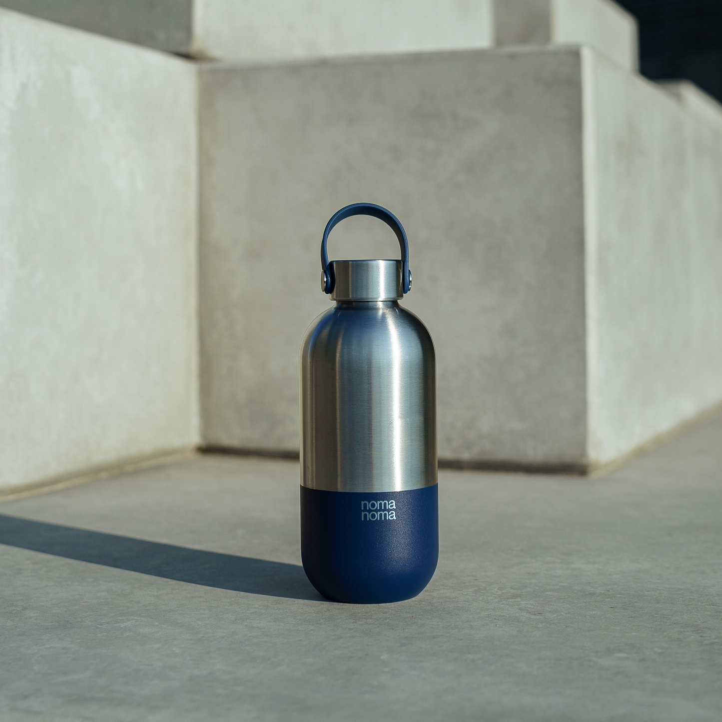 Borraccia in acciaio inossidabile (blu soda) - 500 ml