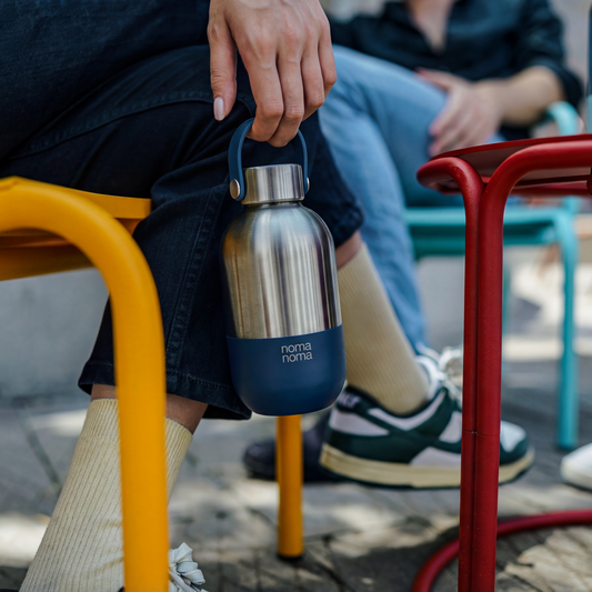 Stainless Steel Drinking Bottle (Soda Blue) – 500ml