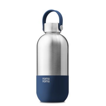 Botella para beber de acero inoxidable (azul soda) - 750 ml