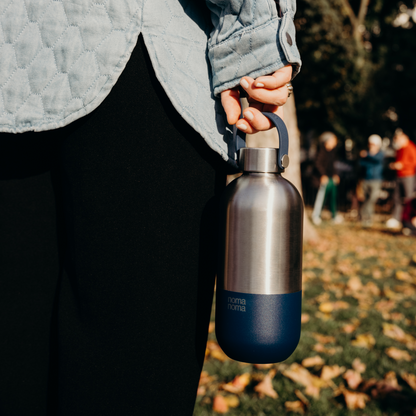 Borraccia in acciaio inossidabile (blu soda) - 750 ml