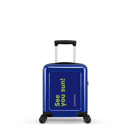 STICKERCASE Hand Luggage Mini - Personalised Suitcase 22L