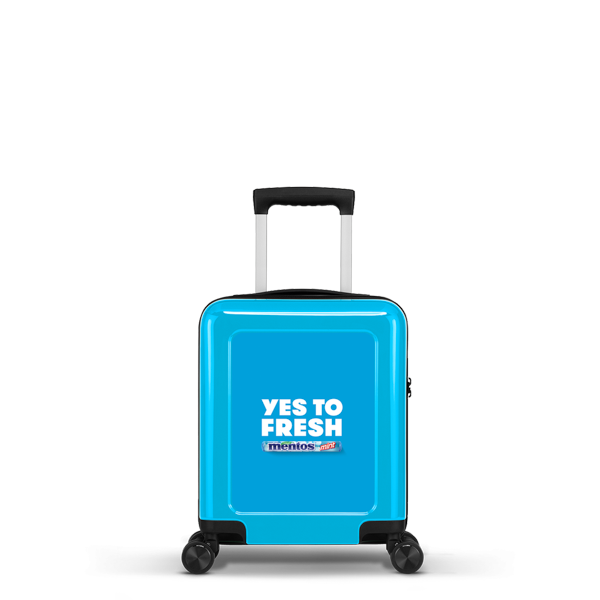 STICKERCASE Hand Luggage Mini - Personalised Suitcase 22L