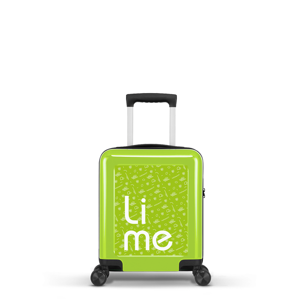 STICKERCASE Hand Luggage Mini - Personalised Suitcase 22L