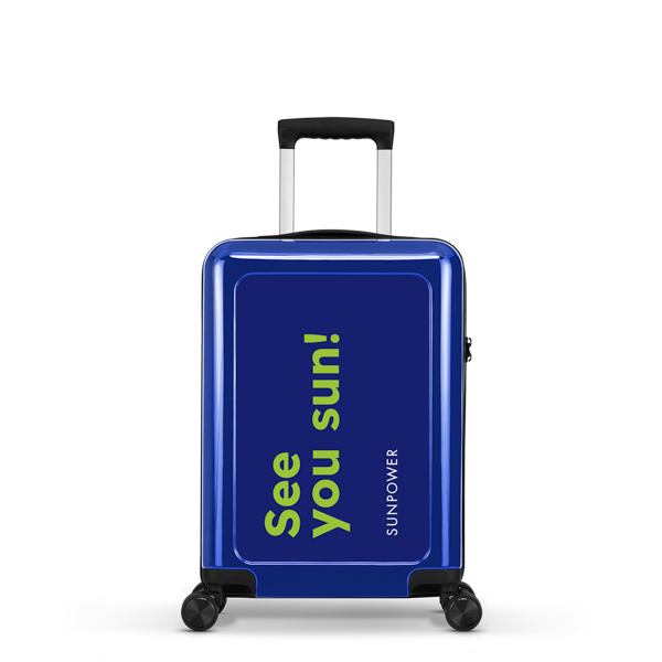 STICKERCASE Hand Luggage - Personalised Cabin Suitcase 32L
