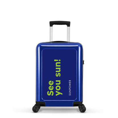 STICKERCASE Hand Luggage - Personalised Cabin Suitcase 32L