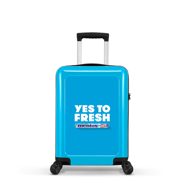 STICKERCASE Hand Luggage - Personalised Cabin Suitcase 32L
