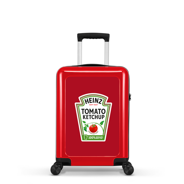 STICKERCASE Hand Luggage - Personalised Cabin Suitcase 32L