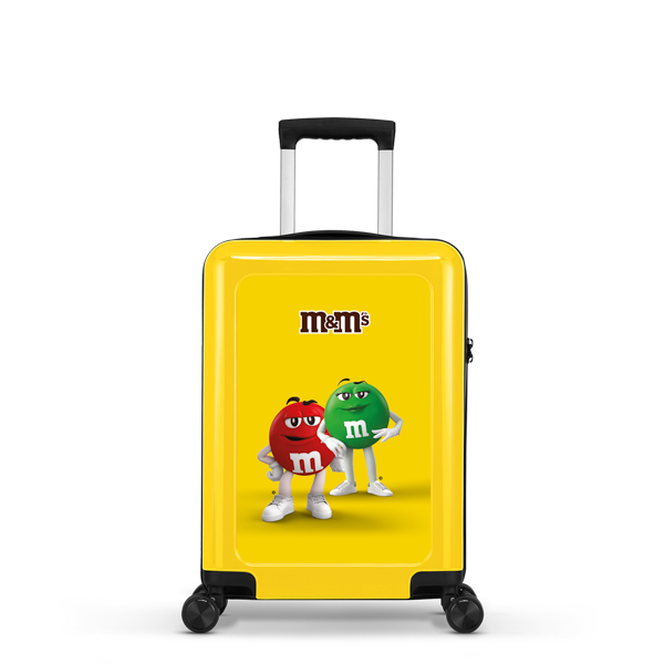 STICKERCASE Hand Luggage - Personalised Cabin Suitcase 32L