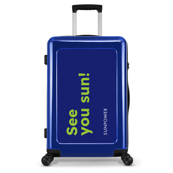 STICKERCASE Check-in Luggage - Personalised Suitcase 60L