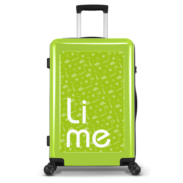 STICKERCASE Check-in Luggage - Personalised Suitcase 60L