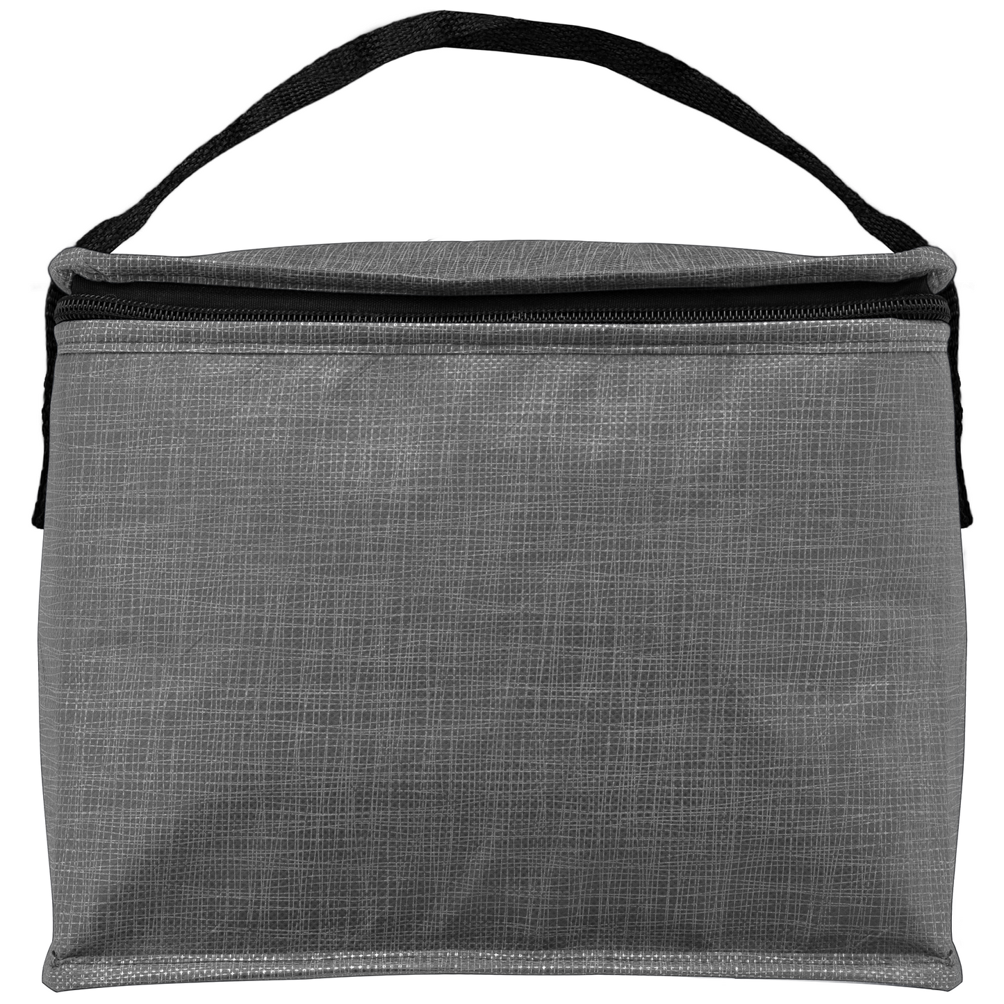 Refresh promotional cooler bag in gray printed with your company logo