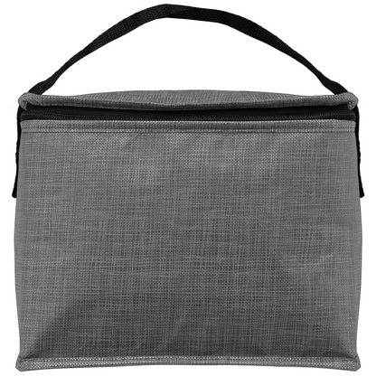Refresh promotional cooler bag in gray printed with your company logo