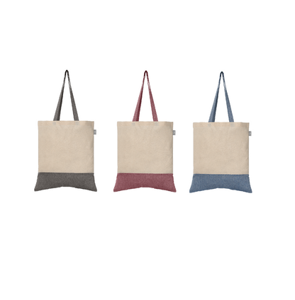 Quebec promotional tote bag in assorted colours printed with your company logo