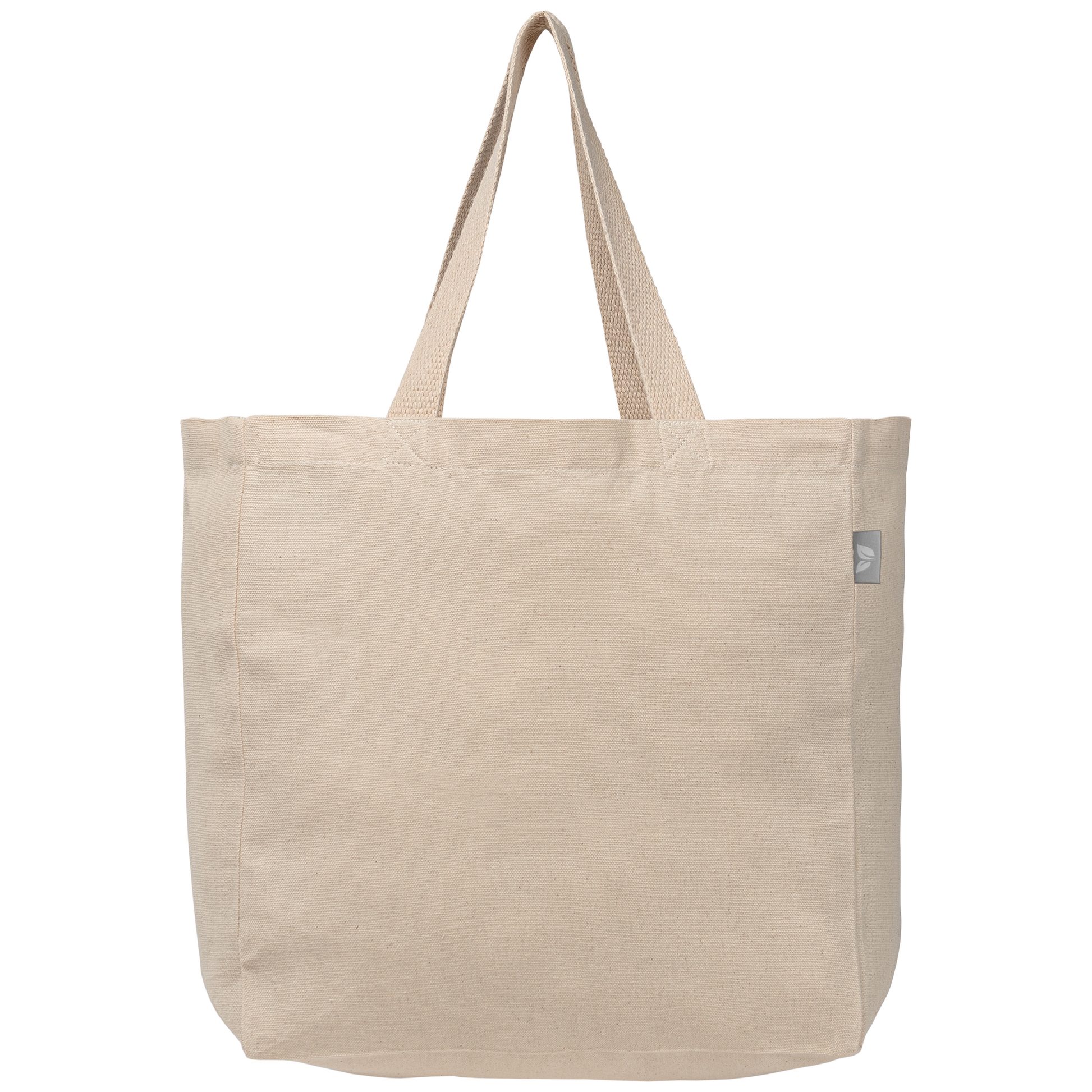 Toronto promotional tote bag in natural printed with your company logo