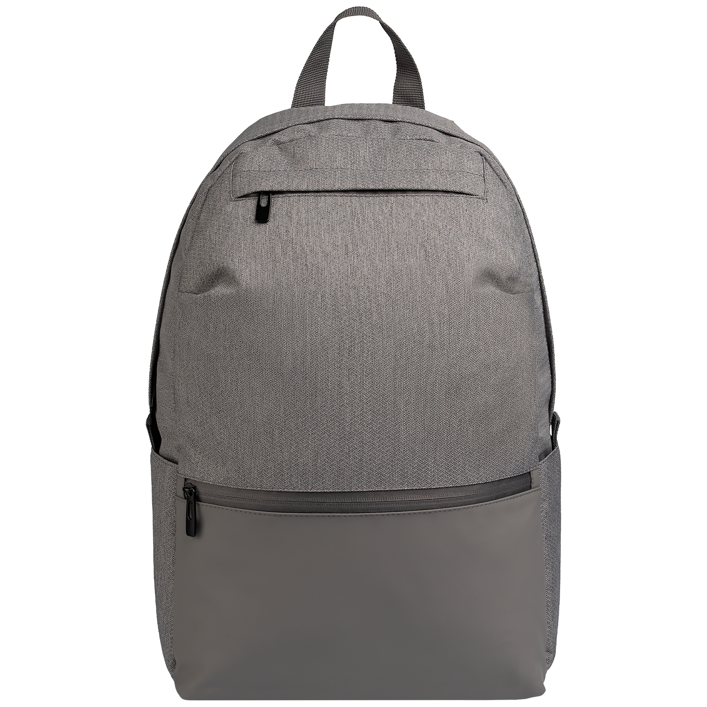 City Pack promotional backpack in cool gray printed with your company logo