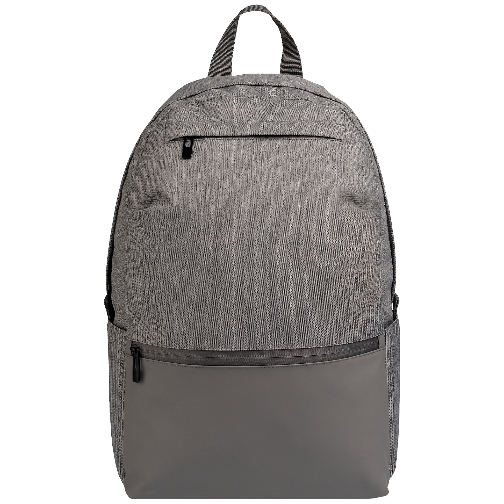 City Pack promotional backpack in cool gray printed with your company logo