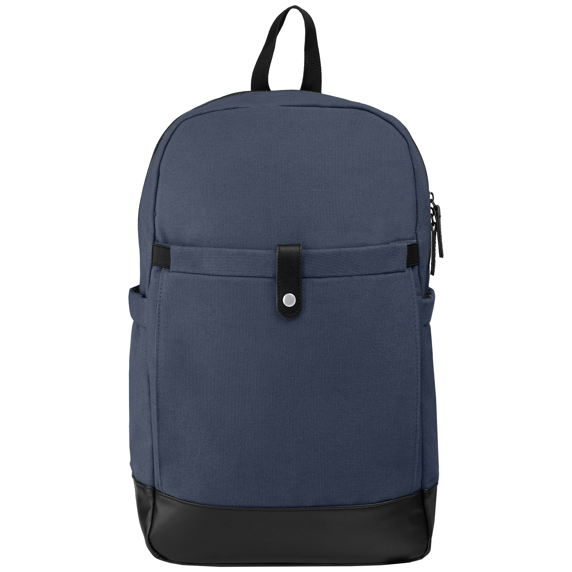 Odyssey Pack promotional backpack in navy blue printed with your company logo