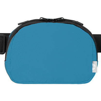 Taiga rPET Nylon Zippered Waist Bag promotional tote bag in assorted colours printed with your company logo
