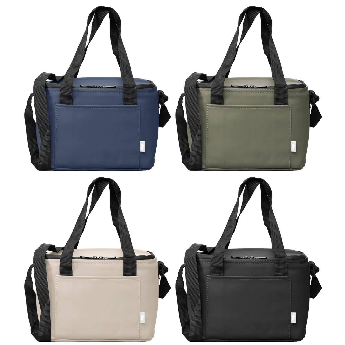 Malmö Recycled 12 Can Cooler Bag promotional cooler bag in assortment printed with your company logo