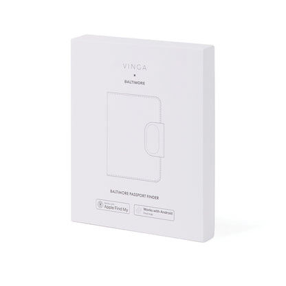 VINGA Baltimore RCS Passport Cover With Finder Dual