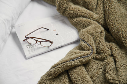 VINGA Maine GRS recycled double pile blanket