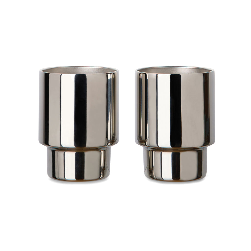 VINGA Nagano RCS recycled SS mugs, set of 2