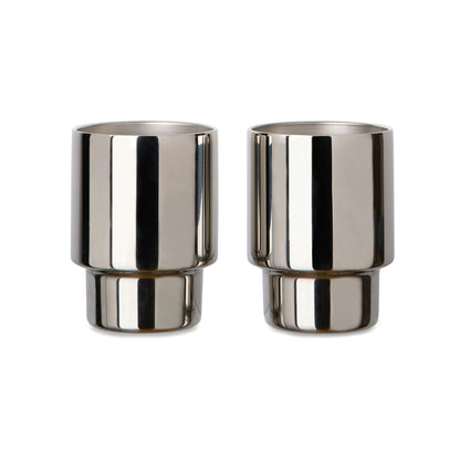 VINGA Nagano RCS recycled SS mugs, set of 2