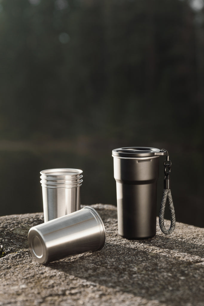 VINGA Parks RCS SS cup, 4 pcs, 250 ML