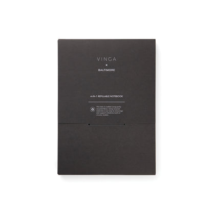 VINGA Baltimore RCS 4-in-1 Refillable Notebook