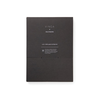 VINGA Baltimore RCS 4-in-1 Refillable Notebook