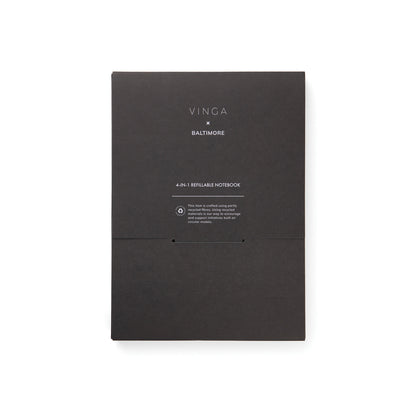 VINGA Baltimore RCS 4-in-1 Refillable Notebook